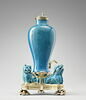Fontaine en porcelaine de Chine bleue, image 3/6