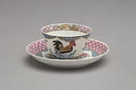 Tasse et soucoupe d'une série, d'un service à thé et à café de dix-huit pièces (avec R 1160 à R 1172), image 1/5