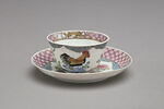 Tasse et soucoupe d'une série, d'un service à thé et à café de dix-huit pièces (avec R 1160 à R 1172), image 1/5