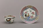 Tasse et soucoupe d'une série, d'un service à thé et à café de dix-huit pièces (avec R 1160 à R 1172), image 3/5