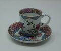 Tasse à café et soucoupe d'une série de cinq ; d'un service à thé et à café de dix-huit pièces (R 1160 à 1172), image 5/6