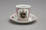 Tasse à café avec soucoupe, d'un service à thé et à café de dix-huit pièces (R 1173 à 1191), image 1/6