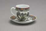 Tasse à café avec soucoupe, d'un service à thé et à café de douze pièces (R 1208 à 1219)
Chine, Yong Tcheng, marque., image 1/4