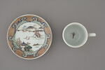 Tasse à café avec soucoupe, d'un service à thé et à café de douze pièces (R 1208 à 1219)
Chine, Yong Tcheng, marque., image 2/4