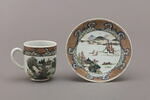Tasse à café avec soucoupe, d'un service à thé et à café de douze pièces (R 1208 à 1219)
Chine, Yong Tcheng, marque., image 3/4