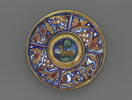 Assiette : cerf couché, image 1/2