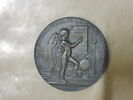 Médaille, empreintes séparées en bronze argenté, image 3/3