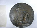 Médaille. Pose de la 1ère pierre de l'église de Montmartre, image 2/3