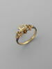 Bague en or émaillé avec diamant table, image 1/2