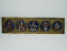 Cinq médaillons : Vierge, ange, saint Jean, ange, sainte Madeleine, image 1/3