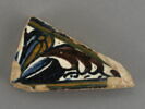 Fragment d'un carreau triangulaire, image 1/3