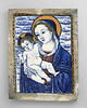 Plaque rectangulaire : la Vierge et l'Enfant, image 1/2