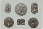 Plaquette : portraits d'homme et de femme, image 3/3