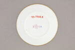 Tasse et soucoupe, d'une paire (voir TH 1305), image 3/6