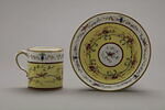 Tasse litron et sa soucoupe, d'une paire (voir TH 1317), image 1/3