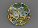 Assiette : Aminte délivrant Silvie, image 1/3