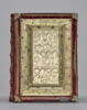 Manuscrit de Denis l'Aréopagite, recouvert d'une reliure sertissant deux feuillets d'un diptyque de la Passion, image 1/17