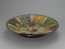 Grand plat rond : tête de satyre, image 3/4