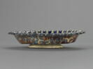 Petit plat ovale : Allégorie de la Prudence, image 4/4