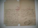 Lettre du duc de Reichstadt adressée à son précepteur M. d'Obenaus, image 3/4