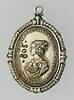 Médaille : Charles Ier d'Angleterre / Henriette Marie de France, image 2/2