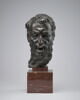élément de fontaine ? : tête d'homme, image 3/4