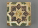 Carreau carré : étoile, image 1/2