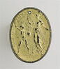 Médaille : Louis XIII jeune/ Louis XIII avec Marie de Médicis en Minerve, image 2/2