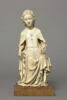 Statuette : Sainte assise, image 3/5