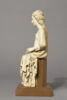 Statuette : Sainte assise, image 4/5