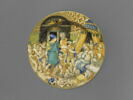 Plat rond : Alexandre et Roxane, image 1/5