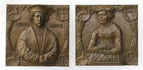 Plaquette : portrait de la femme d'Antoine Deczel, image 3/3