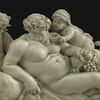 Bas-relief : Silène ivre et quatre putti, image 2/3