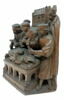 Groupe sculpté avec cinq personnages, image 3/5
