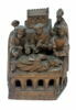 Groupe sculpté avec cinq personnages, image 1/5