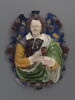 Plaque porte-lumière : Jeune homme en buste, image 1/9
