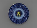 Plat rond [tondino] : armoiries, image 1/3