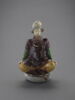 Statuette : personnage masculin assis, image 2/7