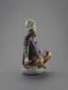 Statuette : personnage masculin assis, image 3/7