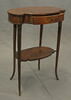 Table rognon plaquée de satiné de style Louis XV, image 9/13
