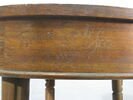 Table rognon plaquée de satiné de style Louis XV, image 11/13