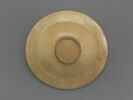 Grand plat rond : buste féminin, image 2/4