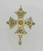 Croix de Malte en argent filigrané doré, formant boîte, image 2/2