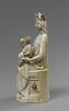 Statuette : Vierge à l'Enfant trônant, image 4/8
