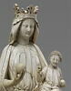 Statuette : Vierge à l'Enfant trônant, image 7/8