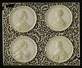 Plaque avec les portraits de Pierre le Grand, Catherine Ière, Elisabeth Ière et Catherine II, image 1/3