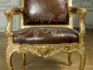 Fauteuil à la reine, d'un ensemble de huit (avec OA 10506 2, OA 10506 3, OA 10506 4, OA 10506 6, OA 10506 7, OA 10506 8, OA 10506 9, OA 10506 10) et de deux canapés à joues (OA 10506 1 et OA 10506 2), image 9/13