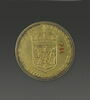 Médaille : Profils affrontés d'Henri IV et Marie de Médicis / armes de Navarre, image 2/2