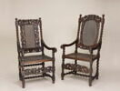 Fauteuil à colonnes torses, image 4/6