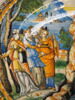 Plat ovale à reliefs : le passage de la Mer Rouge, image 2/6